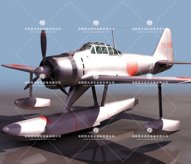 内蒙古3D模型飞机_